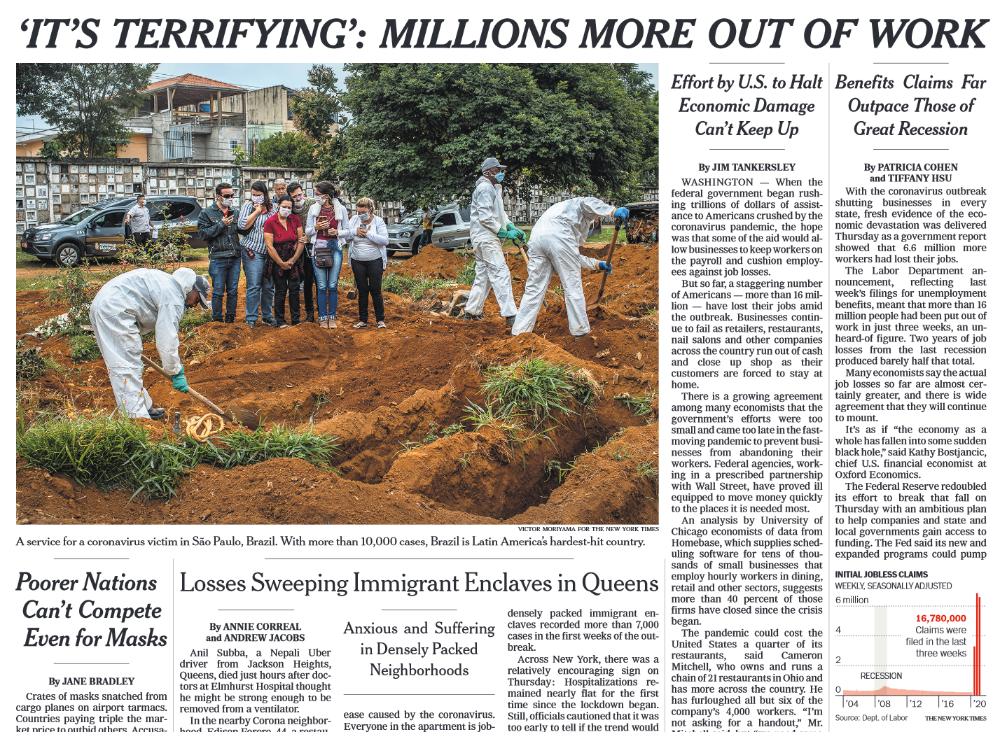 New York Times layout